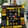 Mickey Mouse  You Are My Sunshine Quilt Blanket  Quilt